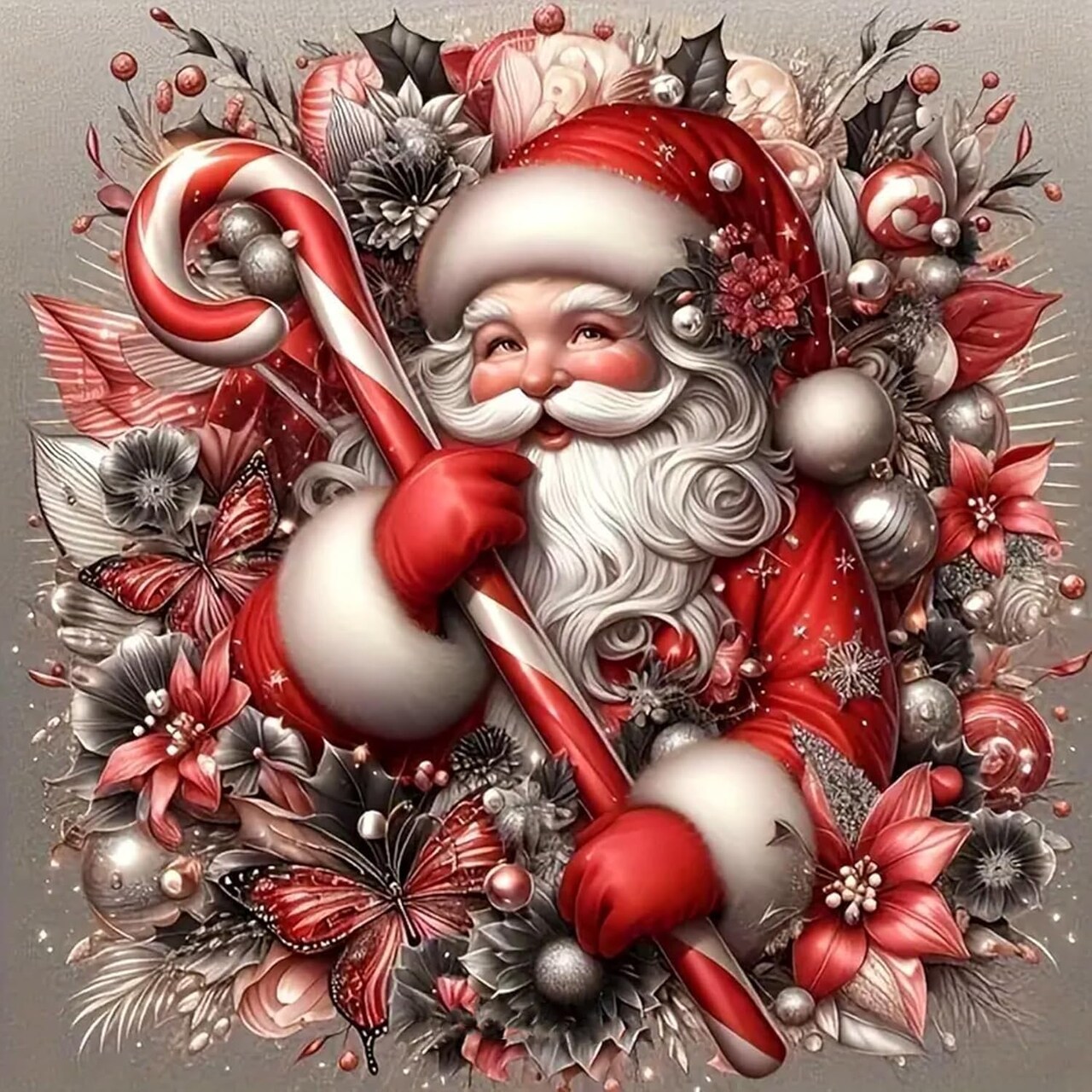 Diamond Art Kits for Adults (Christmas Santa) 12 x 12 x 0.5 inches